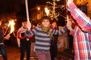 African Night: Parade durch Eupen