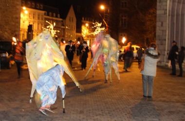 African Night: Parade durch Eupen