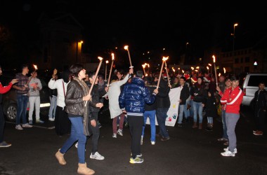 African Night: Parade durch Eupen