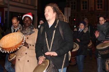 African Night: Parade durch Eupen