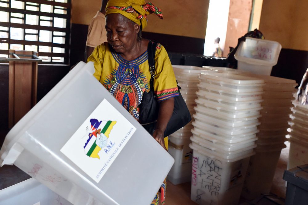 Wahlvorbereitungen in Bangui (29.12.)