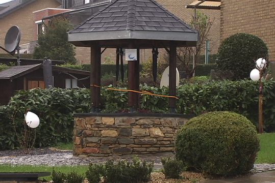 Brunnen an der Kreuzung Franz-Scherer-Straße in Kelmis neu gestaltet