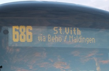 Busverbindung von St. Vith nach Ulflingen