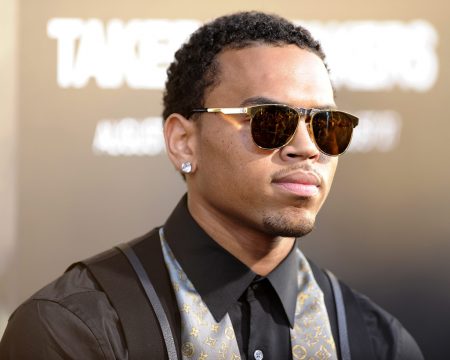 US-Sänger Chris Brown am 4.8.2010 in Hollywood