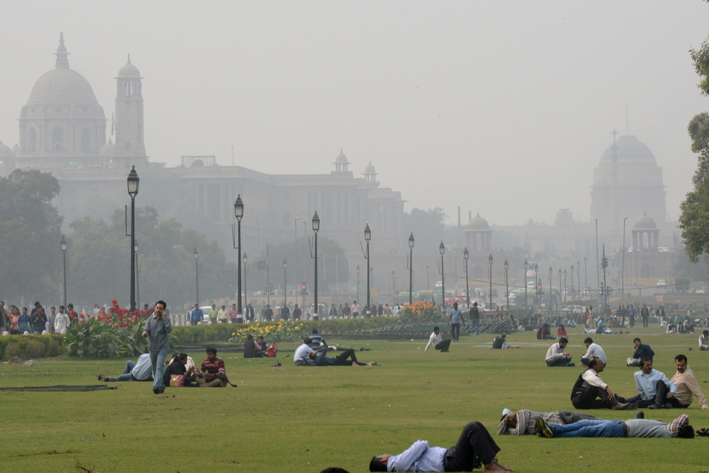 Smog in Neu-Dehli (2.12.)