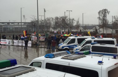Pegida-Demonstration in Aachen - mehr Unterstützer bei Gegendemo
