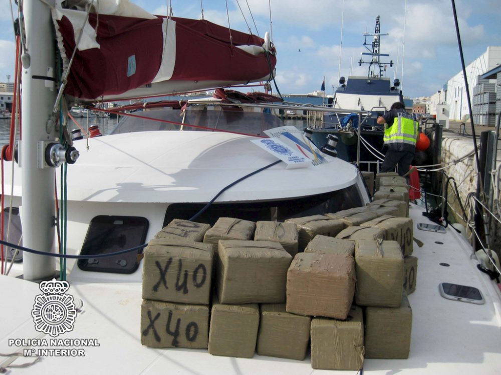 Drogenfund in Verbindung mit der britischen Gruppe von der Costa del Sol (2010)