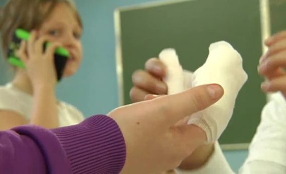 Erste-Hilfe-Kurs in der Schule Kelmis