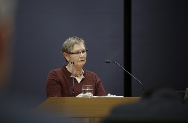 Franziska Franzen am 15.12. im PDG