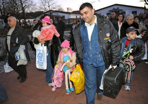 Aussiedler auf Friedland (Bild von März 2009)