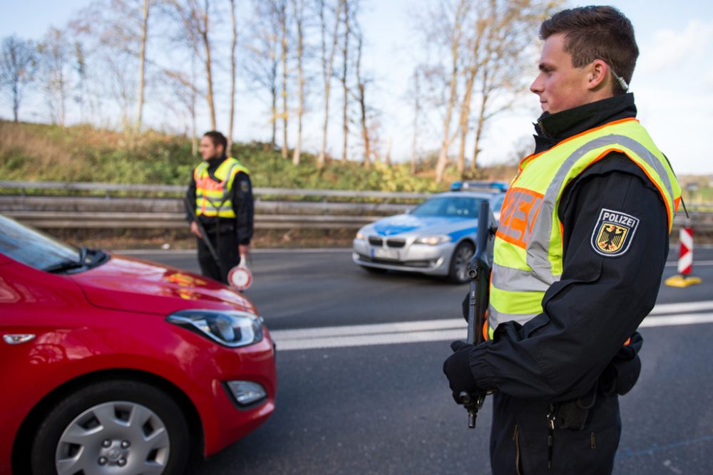 Grenzkontrollen an der A44