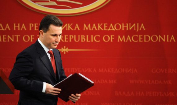 Mazedoniens Regierungschef Nikola Gruevski