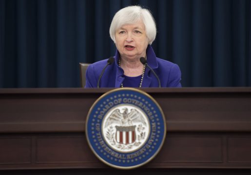 Janet Yellen, Chefin der US-Notenbank (16.12.)