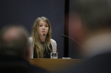 Liesa Scholzen am 15.12. im PDG