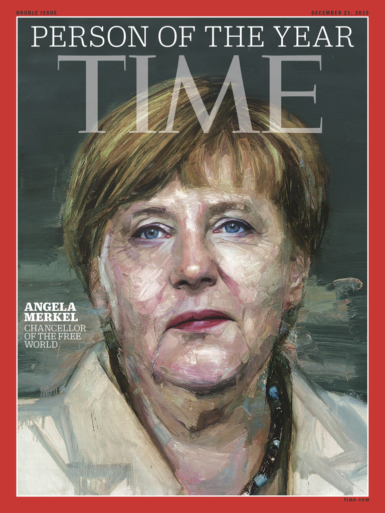 "Time"-Magazin kürt Angela Merkel zur "Person des Jahres" 2015