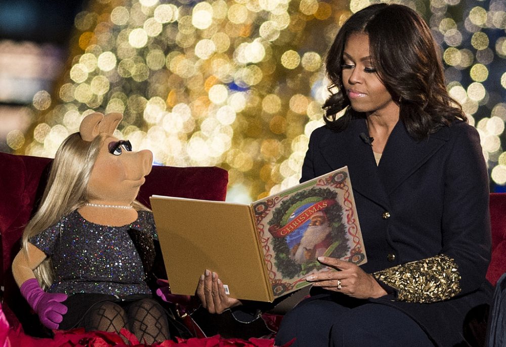 Miss Piggy und Michelle Obama