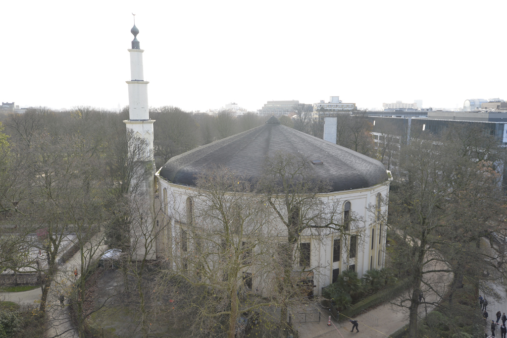 Die Große Moschee in Brüssel (26.11.)