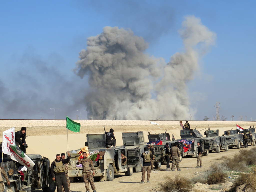 Irakische Streitkräfte südlich von Ramadi (22.12.)