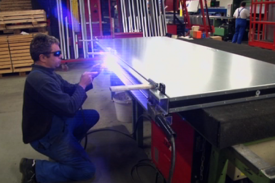 Heinen SA in Malmedy stellt Sicherheitstüren her