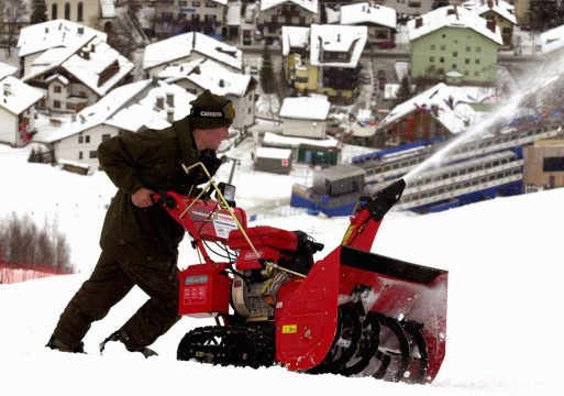 St. Anton: Pisten werden präpariert