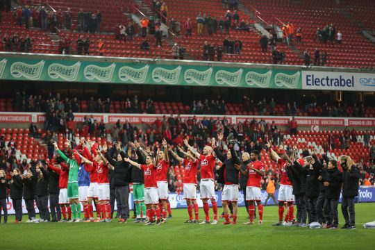 Fußball-Landespokal: Standard Lüttich im Halbfinale - ein zufriedenes Team