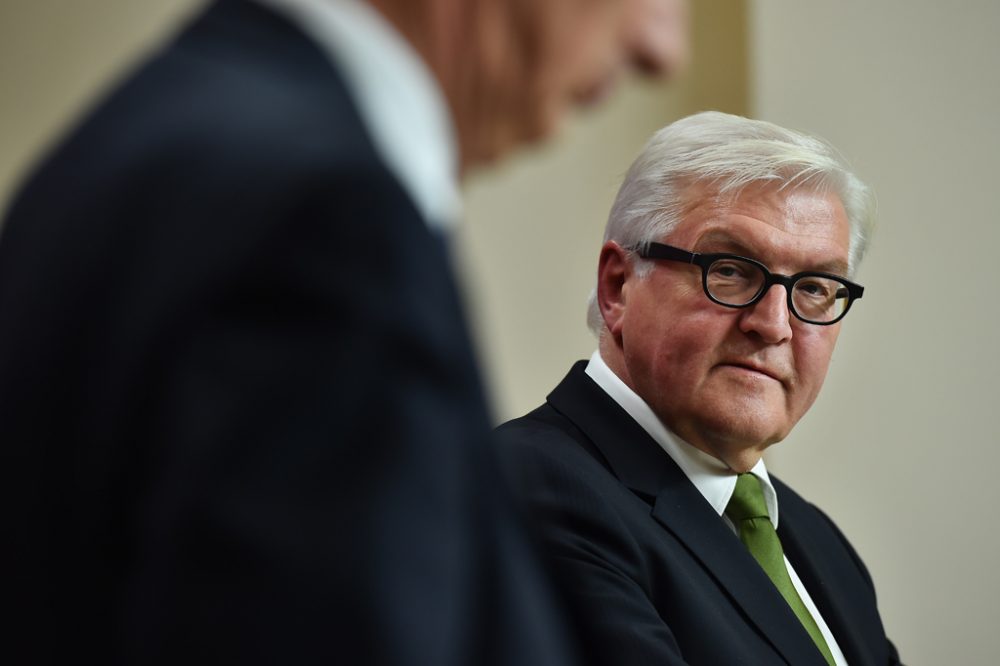 Der deutsche Außenminister Frank-Walter Steinmeier