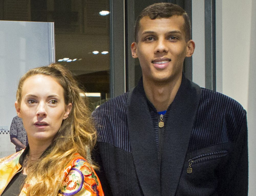 Paul van Haver alias Stromae und seine Freundin Coralie Barbier