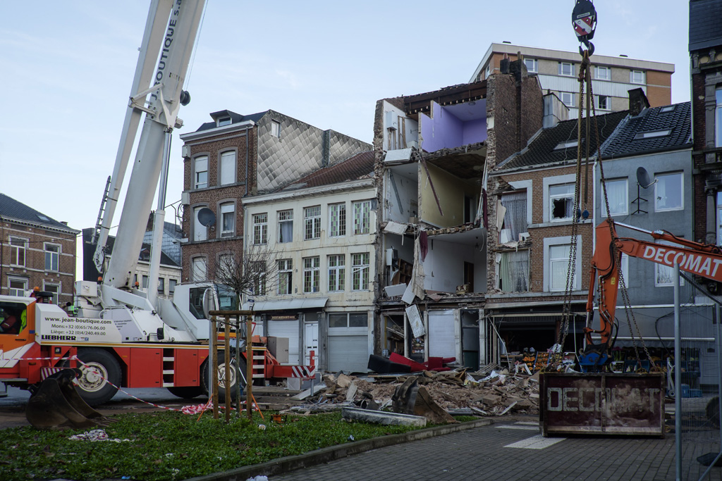 Hausexplosion in Verviers