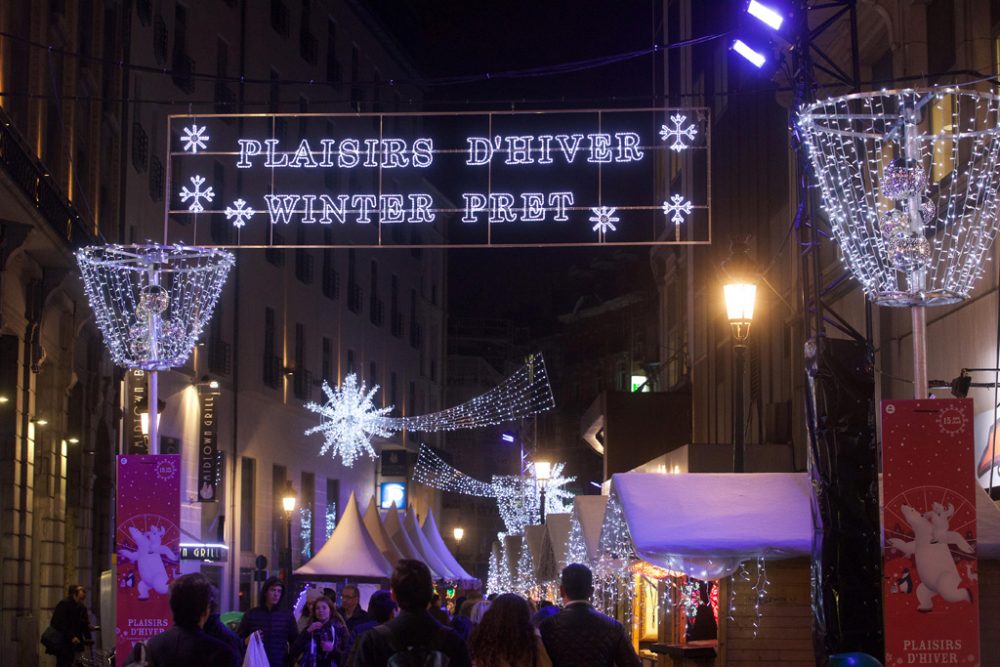 Der Weihnachtsmarkt in Brüssel (Eröffnung am 27.11.)