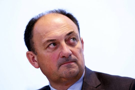 Der für den Mittelstand und KMU zuständige Föderalminister Willy Borsus am 10.10.)