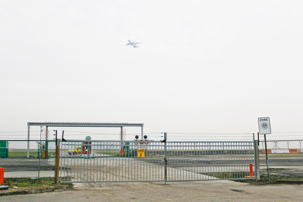Diesen Zaun am Brüsseler Flughafen durchbrachen die Diamantenräuber im Februar 2013