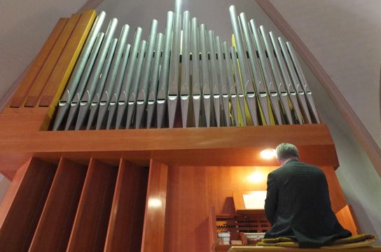 Neue Orgel in Amel