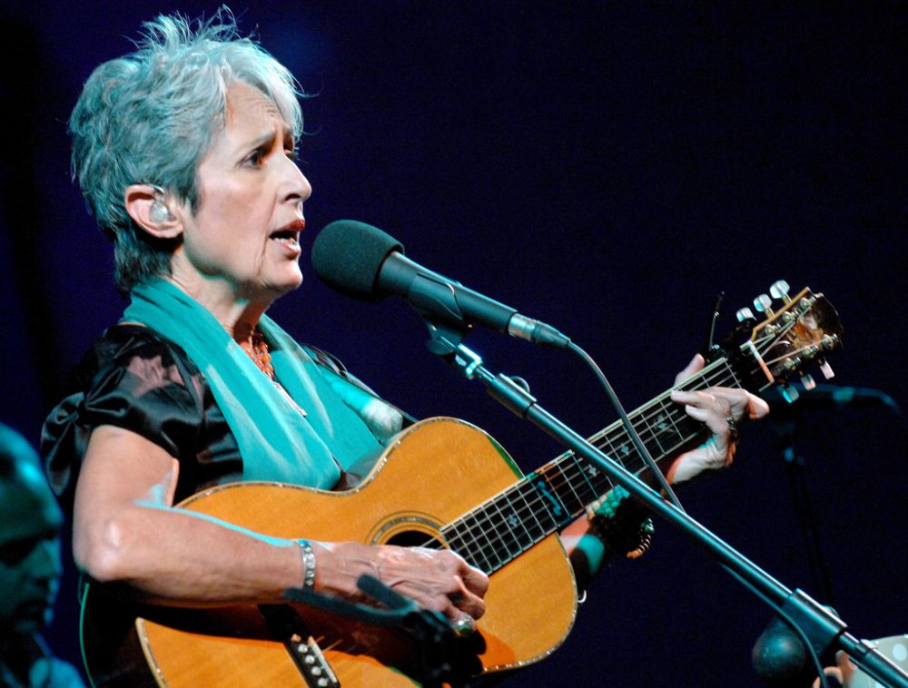 Joan Baez bei einem Konzert in in Castilla-Leon 2008