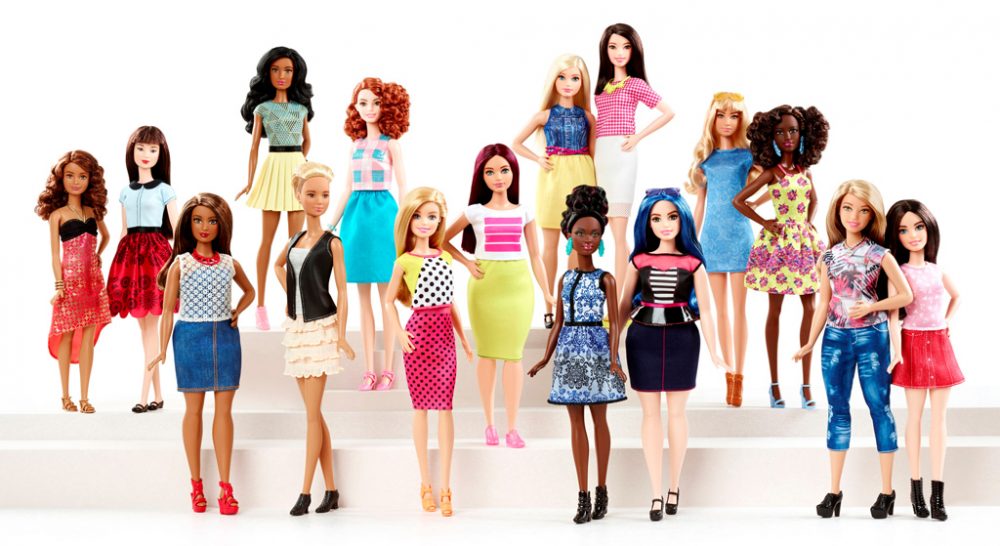 Die neuen Barbies (Bild von Mattel France)