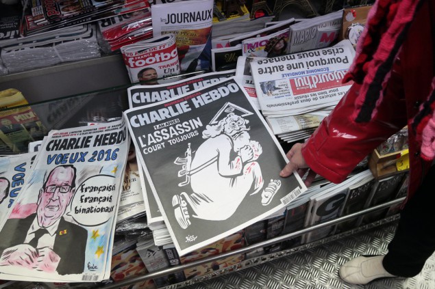 Sonderausgabe von Charlie Hebdo ein Jahr nach den Anschlägen