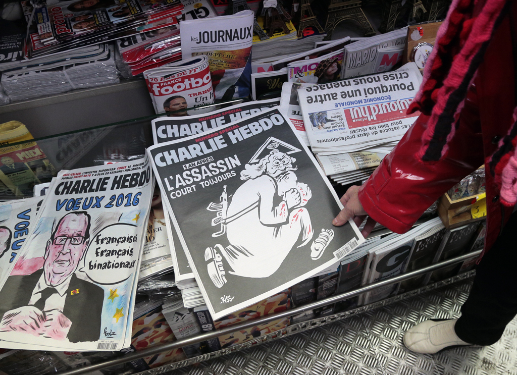 Sonderausgabe von Charlie Hebdo ein Jahr nach den Anschlägen