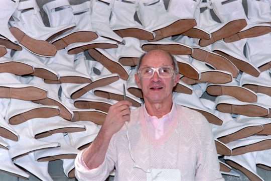 Modeschöpfer André Courrèges 1987