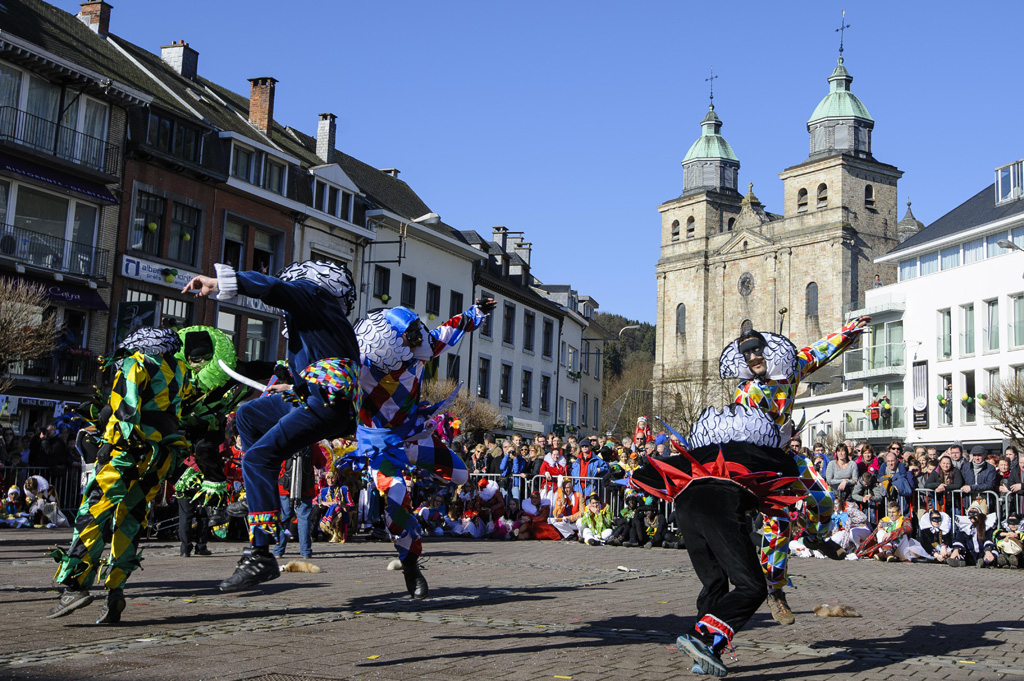 Cwarmé: Karneval in Malmedy 2015 (Archivbild: Nicolas Lambert/Belga)