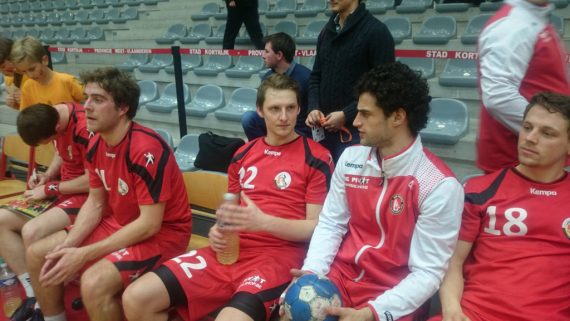 Die "Red Wolves" mit Damian Kedziora (M.)