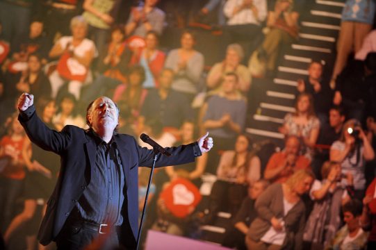 Michel Delpech bei der 20. "Télévie"-Show von RTL TVI 2009