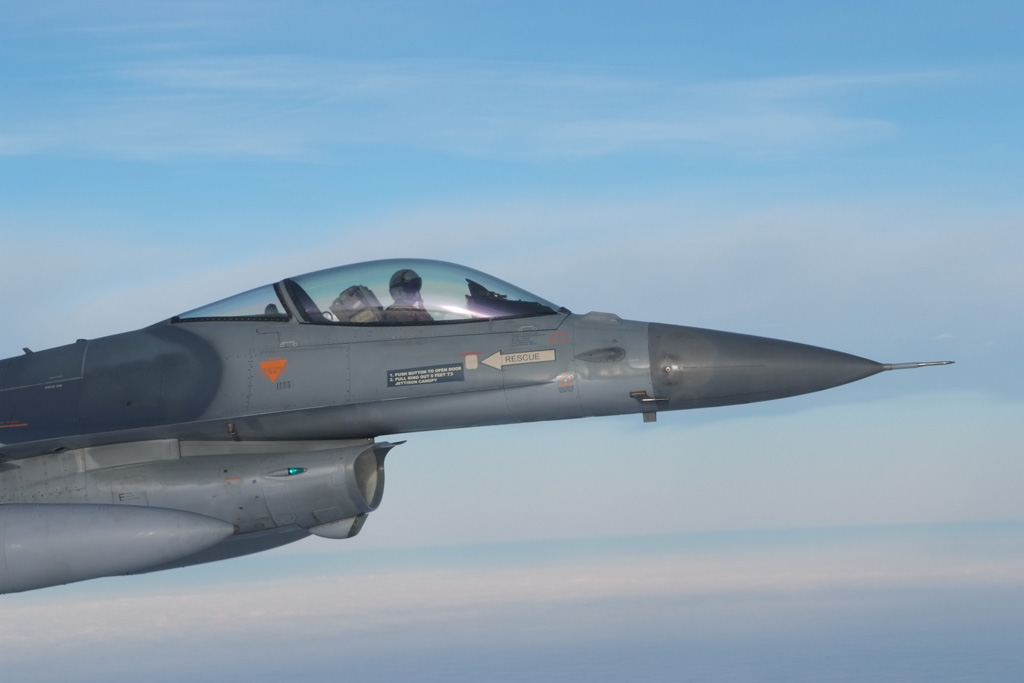 F-16 (Illustrationsbild: Gerard Gaudin/Belga)