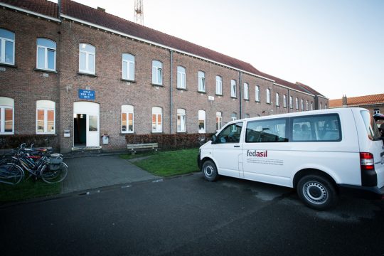 Flüchtlingsunterkunft in Poelkapelle
