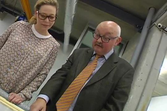 Francis Feidler hat die neue Ikob-Ausstellung komponiert