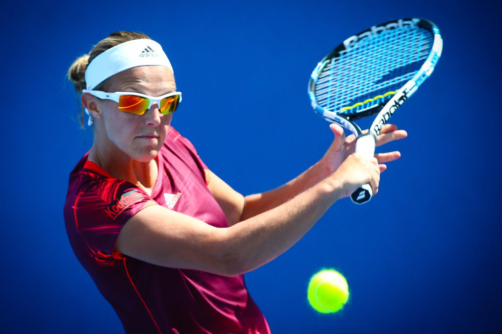 Kirsten Flipkens schafft es bei den Australien Open in die zweite Runde