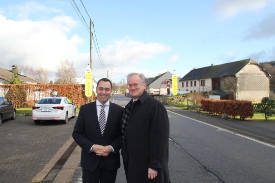 Minister Maxime Prévot und Herbert Grommes