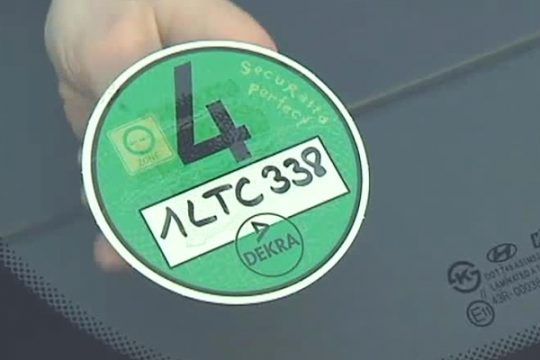 Ab dem 1. Februar ist die Umweltplakette in Aachen Pflicht