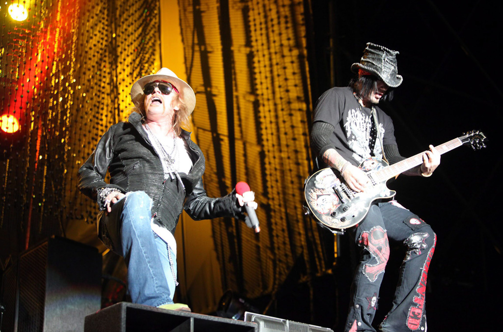 Guns N' Roses-Konzert im Oktober 2011 in Paraguay