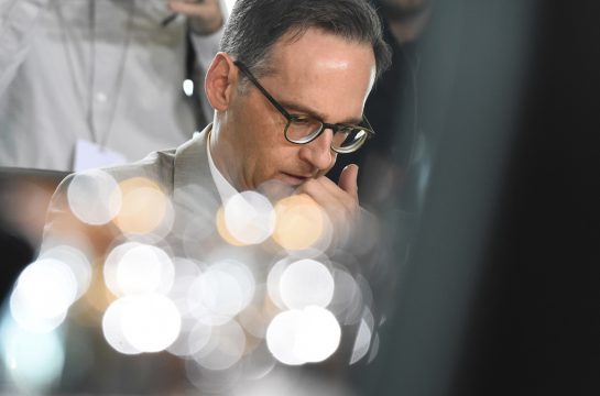 Der deutsche Iustizminister Heiko Maas (Bild vom 29.7.2015)