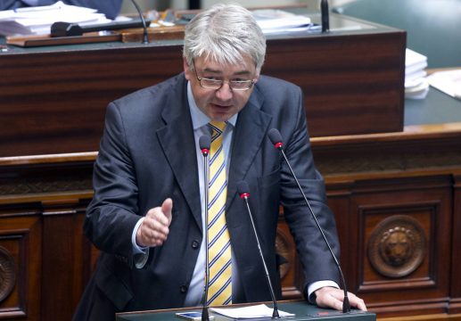 Will N-VA-Chef Bart De Wever seinen Fraktionssprecher Hendrik Vuye loswerden? (Bild vom 23.7.2015)