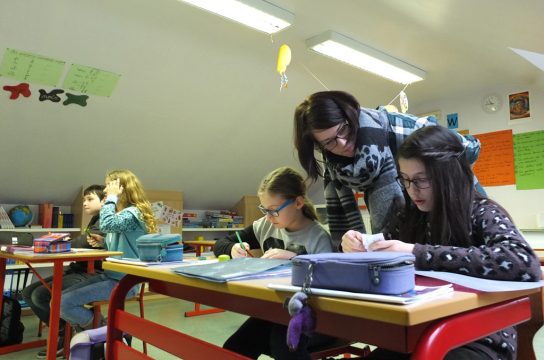 Im Gnadenjahr: Die Herresbacher wollen ihre Schule dauerhaft retten